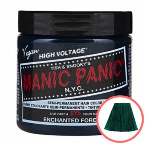 MANIC PANIC HIGH VOLTAGE CLASSIC CREAM FORMULAR HAIR COLOR (14 ENCHANTED FOREST)